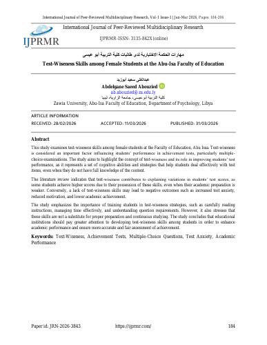 Article first page