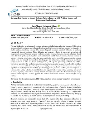 Article first page