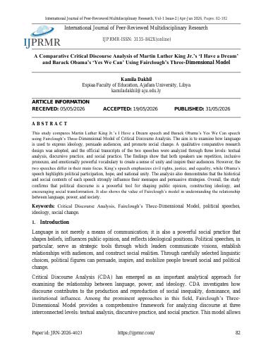 Article first page