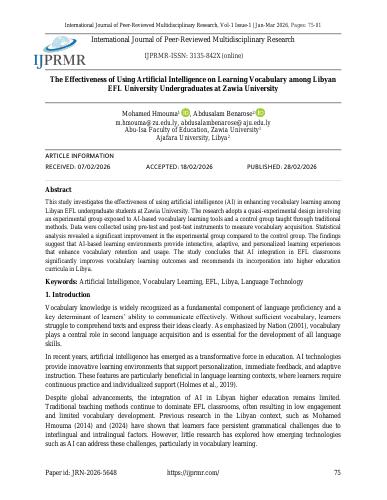 Article first page